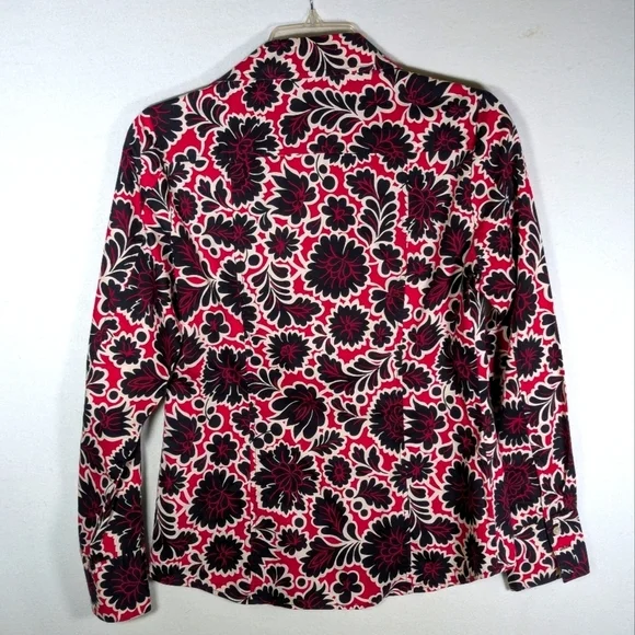 Tommy Hilfiger Floral Blouse Sz S - Picture 6 of 6